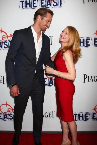 Alexander Skarsgard, Patricia Clarkson — Foto Stock