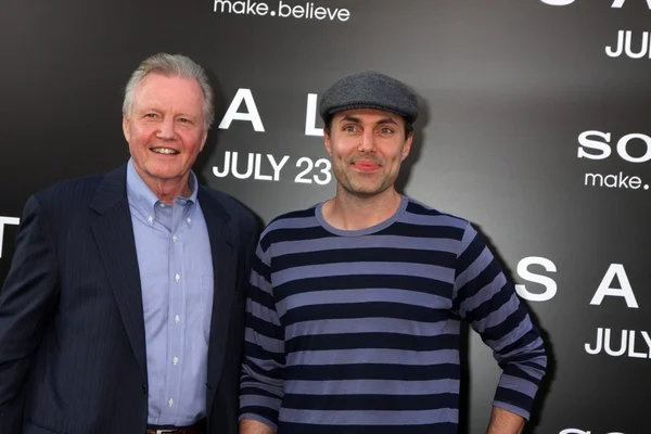 Jon Voight & figlio James Haver — Foto Stock