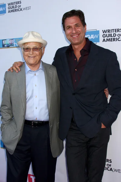 Norman lear, steven Lewitan — Zdjęcie stockowe