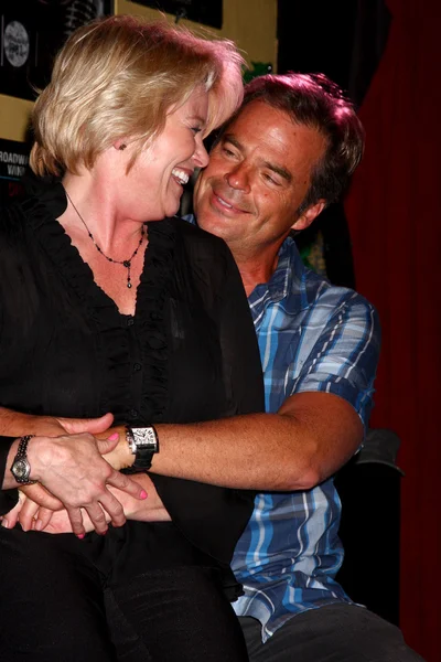 Judi Evans, Wally Kurth — Zdjęcie stockowe