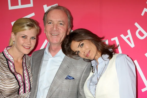 Alison Sweeney, Ken Corday, Kristian Alfonso — Stockfoto