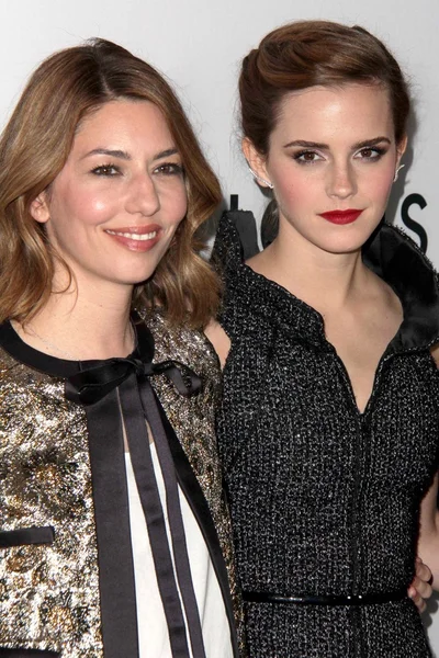 Sofia Coppola, Emma Watson — Zdjęcie stockowe