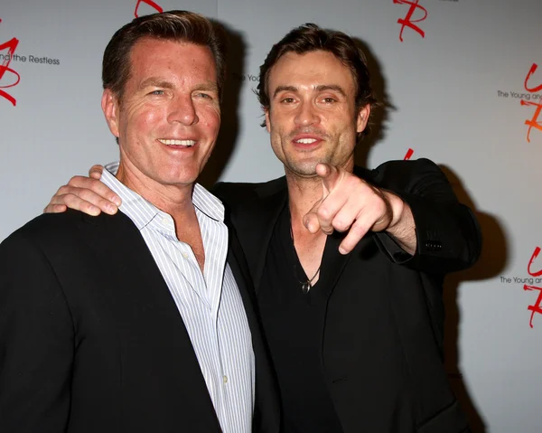 Peter Bregman, Daniel Goddard — Stock Photo, Image