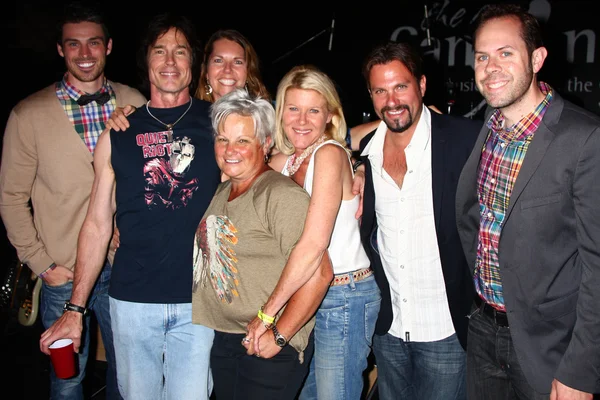 Ronn Moss and Bold and Beautiful Cast and Crew — Stock Photo, Image