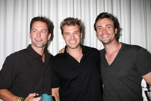 Michael Muhney, Billy Miller y Daniel Goddard — Foto de Stock