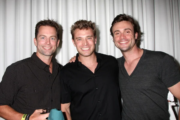 Michael Muhney, Billy Miller et Daniel Goddard — Photo