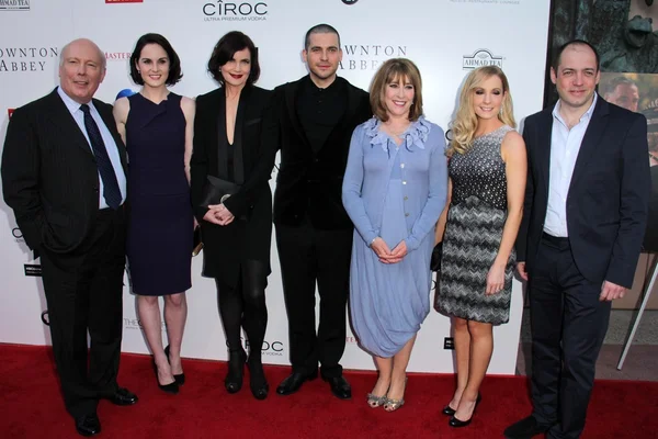 Downton Abbey Cast — Stock Photo, Image