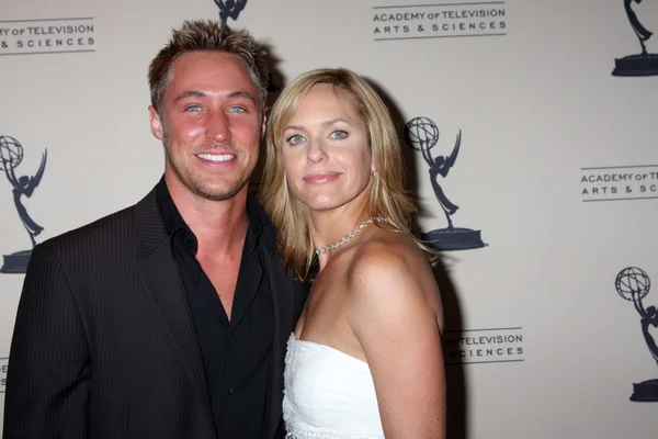 Kyle Lowder idealna Arianne Zucker — Zdjęcie stockowe