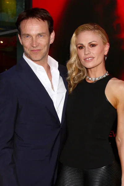 Stephen moyer, anna paquin — Zdjęcie stockowe