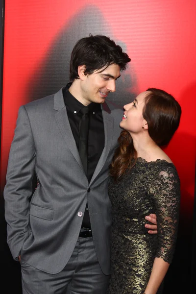 Brandon routh, courtney ford — Stockfoto