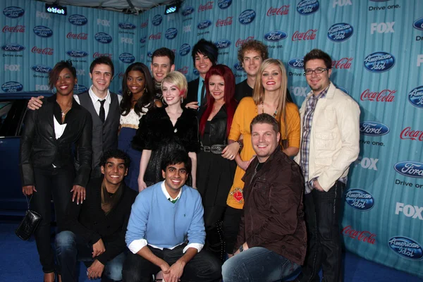 American Idol Top 13, 2009 — Stock Fotó