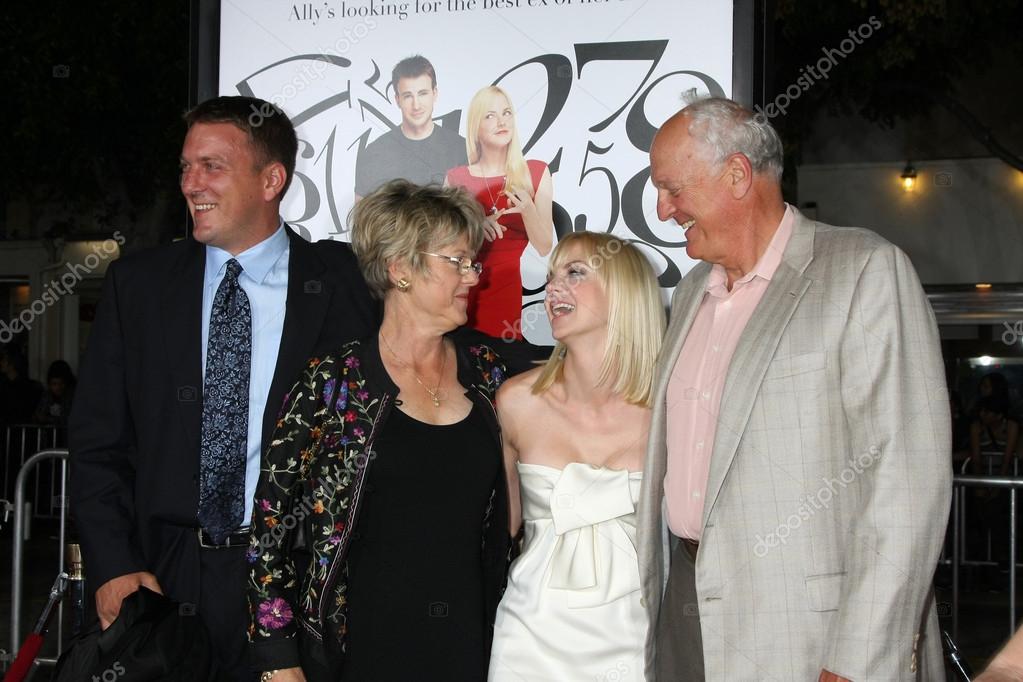 Anna Faris, Parents, brother Stock Editorial Photo © Jean_Nelson