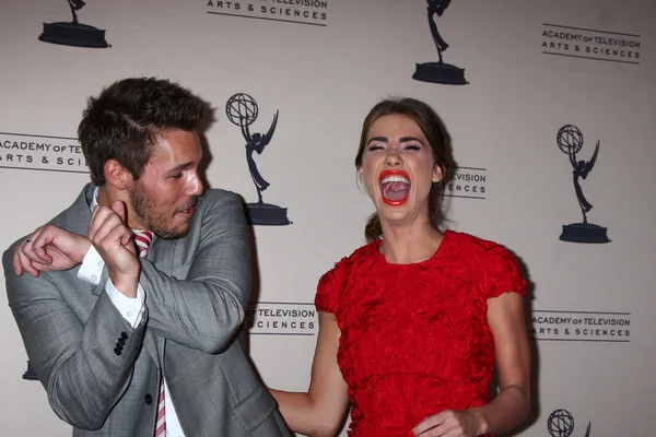 Scott Clifton, Jacqueline Macinnes Wood — Stock fotografie