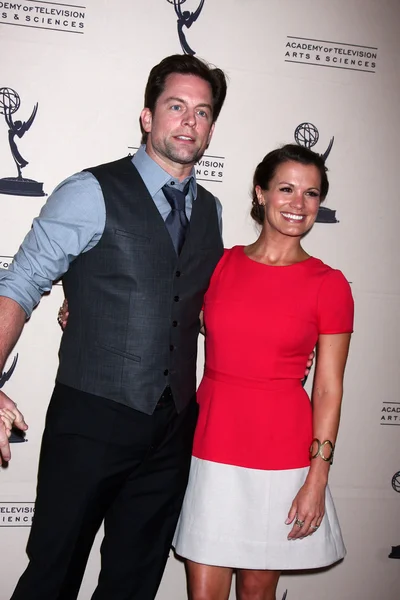 Michael Muhney, Melissa Claire Egan — Stock Photo, Image