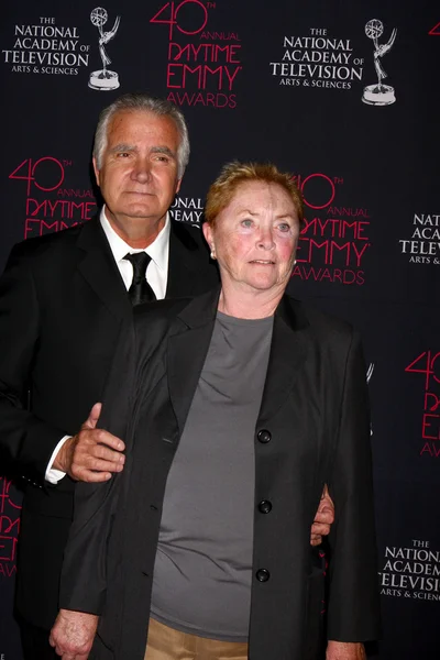 Susan Flannery, John McCook —  Fotos de Stock