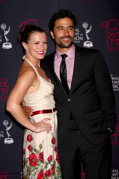 Melissa Claire Egan, Ignacio Serricchio — Stock Photo, Image