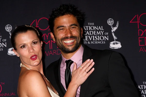 Melissa Claire Egan, Ignacio Serricchio — Stock Photo, Image