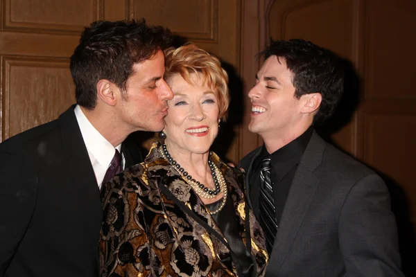 Christian LeBlanc, Jeanne Cooper e David Lago — Foto Stock