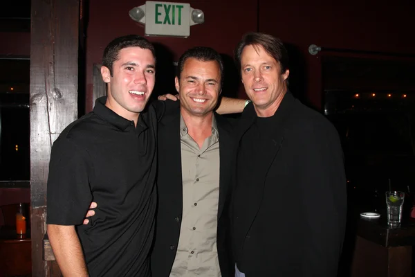 Javi andrews, matt borlenghi & matthew ashford — Foto Stock