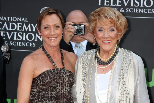 Caren Bernsen, Corbin Bernsen, Jeanne Cooper — Zdjęcie stockowe