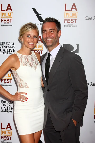 Monica Richards, Jay Harrington — Stock Photo, Image