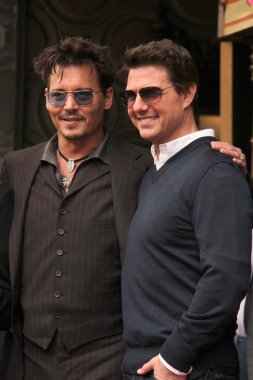 Johnny Depp, Tom Cruise