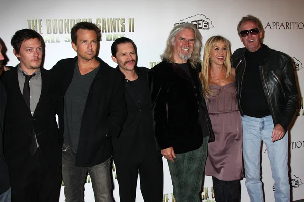 Norman Reedus, Sean Patrick Flannery, Clifton Collins Jr., Billy Connolly, Julie Benz, Peter Fonda — Foto de Stock