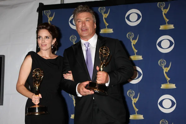 Tina Fey idealna Alec Baldwin — Zdjęcie stockowe