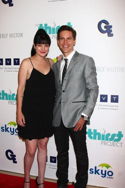 Pauley Perrette, Brian Dietzen — Fotografia de Stock