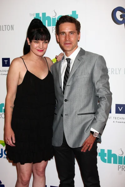 Pauley Perrette, Brian Dietzen — Stok fotoğraf