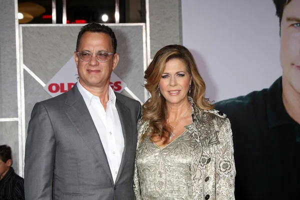 Tom Hanks e Rita Wilson — Fotografia de Stock