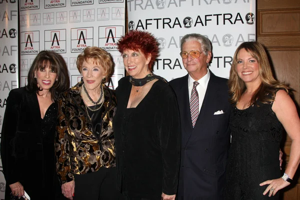 Kate Linder, Jeanne Cooper, Marcia Wallace, Paul Rauch, Maria Arena Bell — Foto Stock