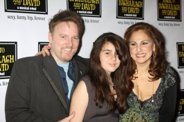 Dan Finnerty, Kathy Najimy & their daughter Samia