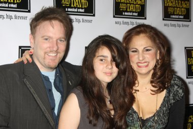 Dan Finnerty, Kathy Najimy & their daughter Samia