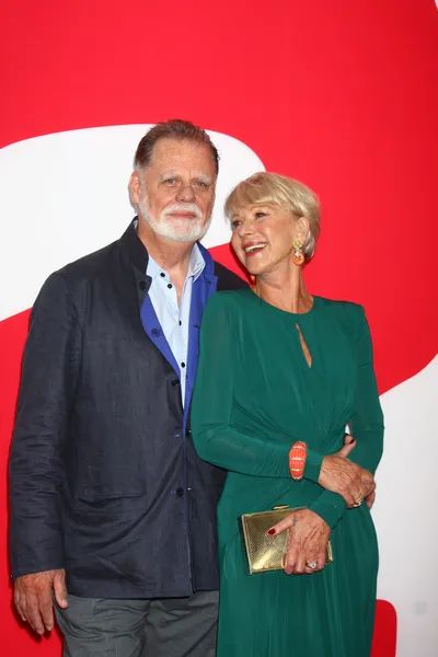 Taylor Hackford, Helen Mirren — Stock Photo, Image