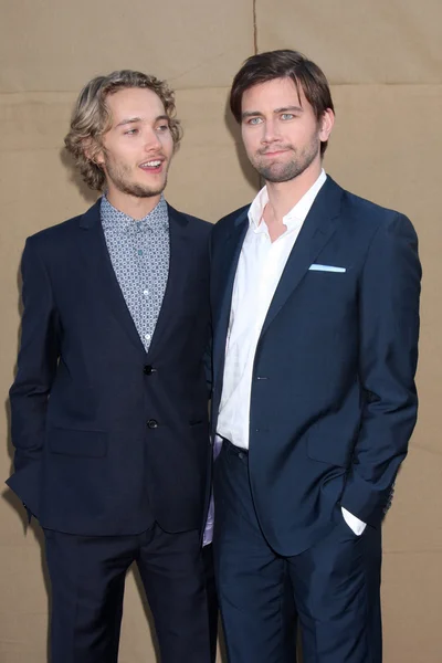 Toby Regbo, Torrance Coombs — Photo
