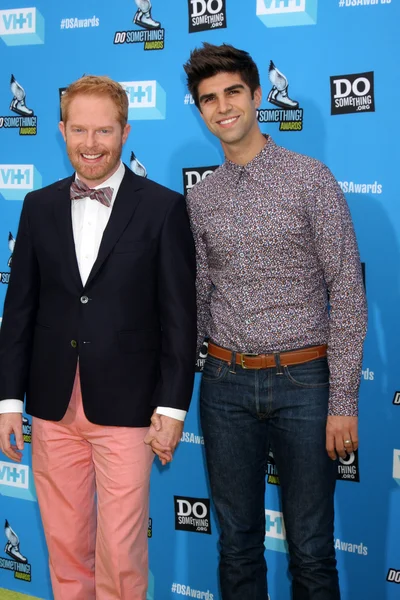 Jesse tyler ferguson, mikita justin — Fotografia de Stock