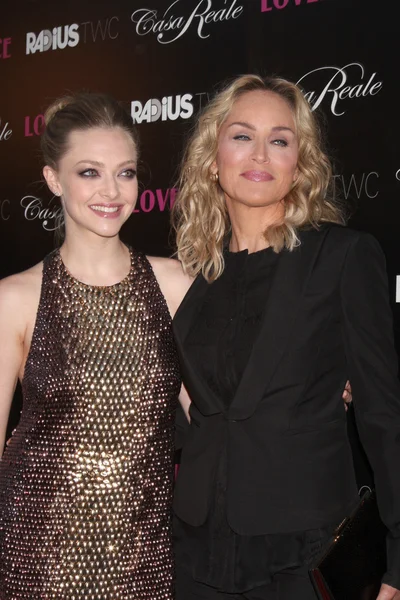 Amanda Seyfried, Sharon Stone — Stockfoto