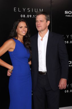 Luciana Barroso, Matt Damon