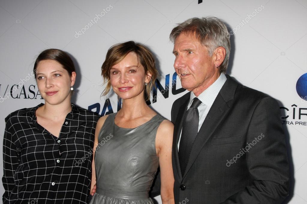 Georgia Ford, Calista Flockhart, Harrison Ford – Stock Editorial Photo ...