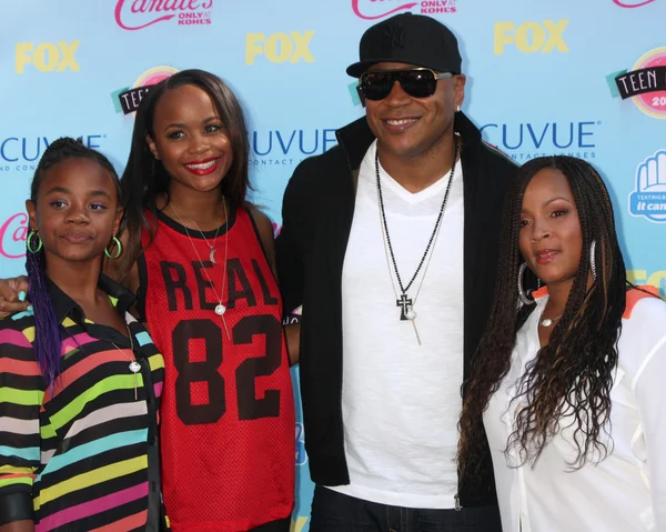 LL Cool J, family — Stock Photo, Image