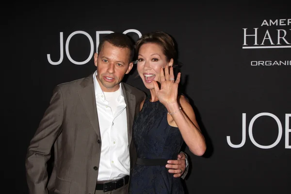 Jon Cryer, Lisa Joyner Cryer — Stockfoto