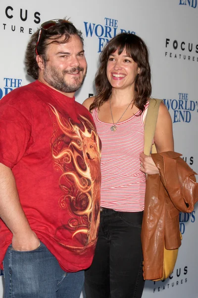 Jack Black, Tanya Haden — Foto Stock