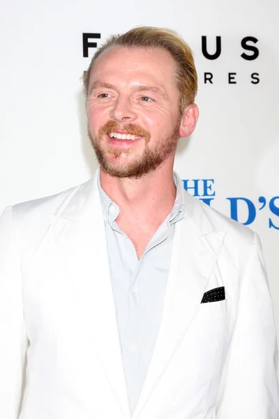 Simon Pegg — Foto de Stock