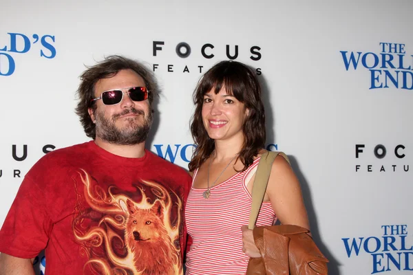 Jack Black, Tanya Haden — Stockfoto