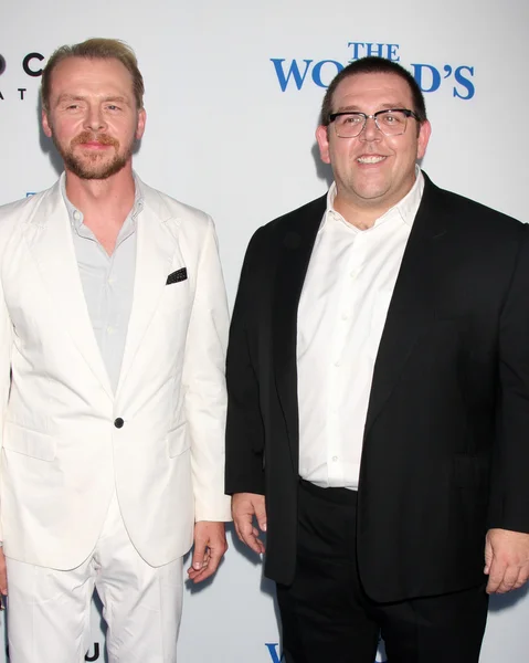 Simon Pegg, Nick Frost — Stockfoto