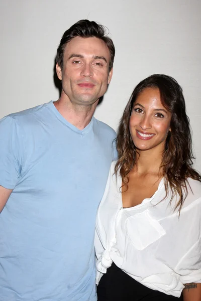 Daniel Goddard, Christel Khalil — Stockfoto