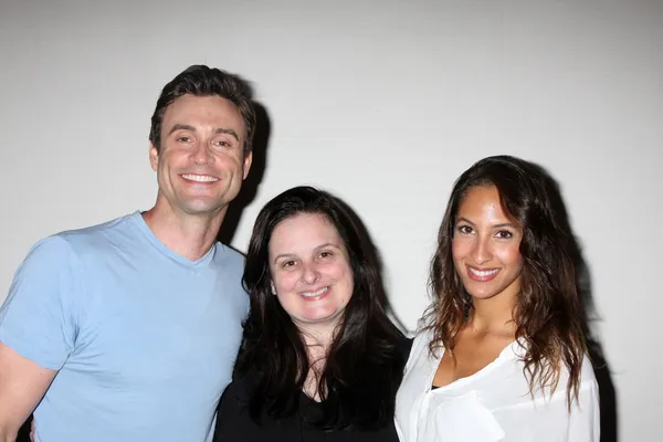 Daniel Goddard, Cathy Tomas, Christel Khalil — Stockfoto