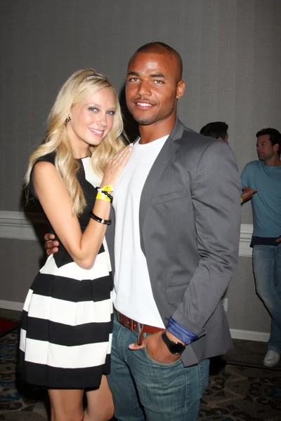 Melissa Ordway, Redaric Williams — Foto Stock