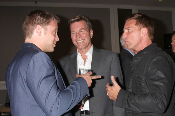 Billy miller, bergman, steve burton peter — Stok fotoğraf